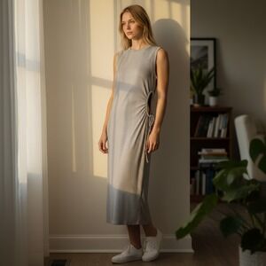 abercrombie ribbed polo midi sweater dress Abercrombie & Fitch | Dresses | Abercrombie Openback Midi Sweater Dress  Size L Tall Color Brown